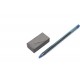 Bloco de Ferrite 50 x 25 x 14 mm