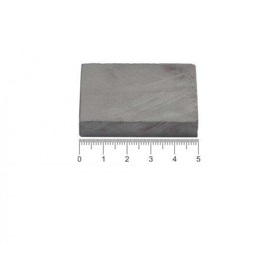 Bloco de Ferrite 50 x 35 x 10 mm