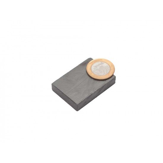 Bloco de Ferrite 50 x 35 x 10 mm