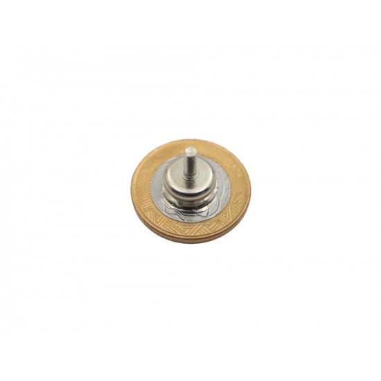 Fixador Magnético Ø12 x 5 mm com pino roscado M3