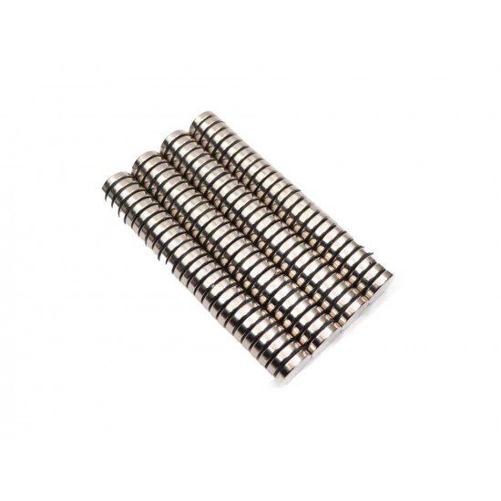 Ímã de neodímio 18x4 mm - 100 peças - N50