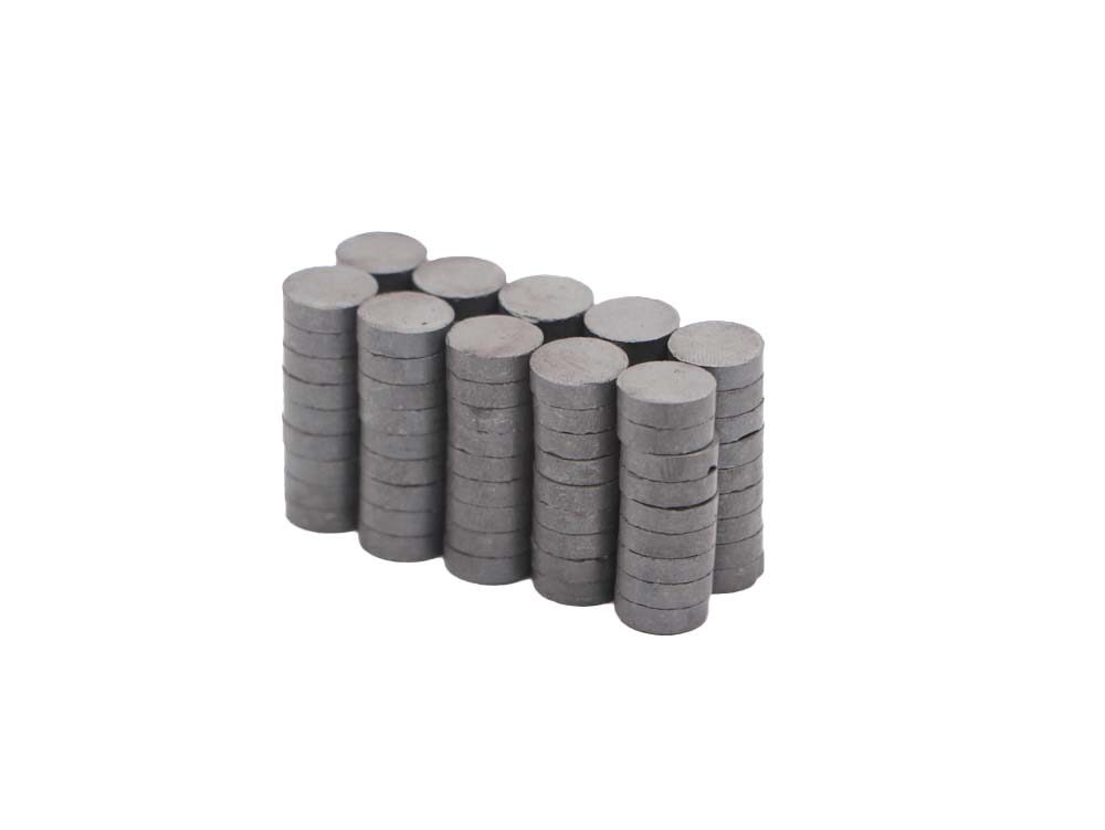 Ímã de Ferrite Ø12 x 4 mm anisotrópico